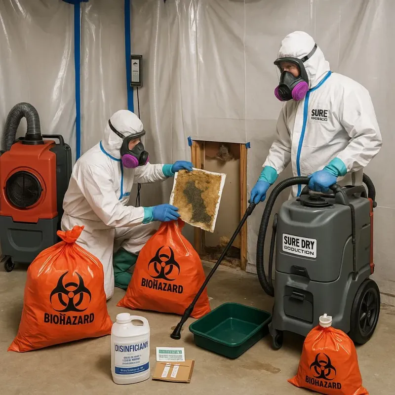 Contaminated Water Handling Protocols process in Masonville, KY